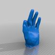 hand-scanned.jpg fingerlonger project - The Scanned Hand - prosthetic model