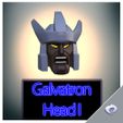 galvyc1.jpg STL file Comic Galvatron (One) Head・3D printable model to download