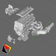 0177_Vauxhall_Opel_Z22SE_Turbo_engine_0177_1.jpg 1/24 Scale Z22SE Engine Vauxhall Opel Turbo Engine
