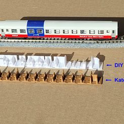 Fichier STL gratuit rail pour train en bois 🚆・Design pour imprimante 3D à  télécharger・Cults