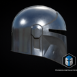 270.png Medieval Mando Helmet - 3D Print Files