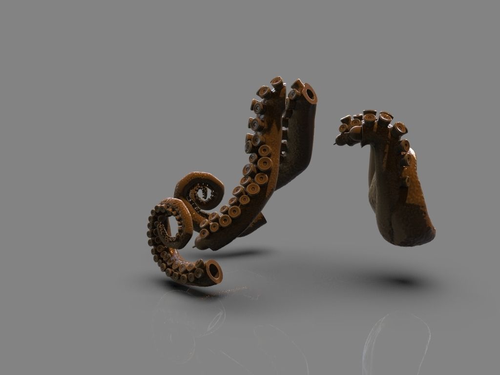 untitled.2528.jpg 3D file Lovecraft Tentacles Creature Holder・3D printable model to download, PaburoVIII