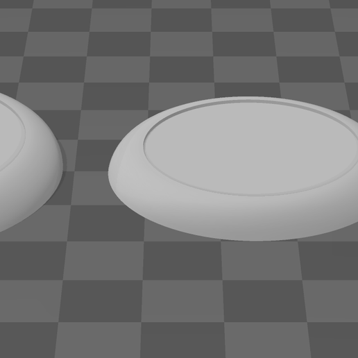 Curved Edge bases 30, 40 & 50mm