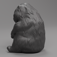 0006.png Sad and Lethargic King Kong Cat Figure for 3D Printing