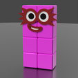 8.png Number Blocks 6.7.8.9.10 Numberblocks can be snapped into place