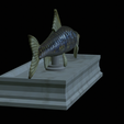 Gudgeon-statue-13.png fish gudgeon / gobio gobio statue detailed texture for 3d printing
