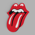 tinker.png Rolling Stones Tongue Rock Logo Wall Picture