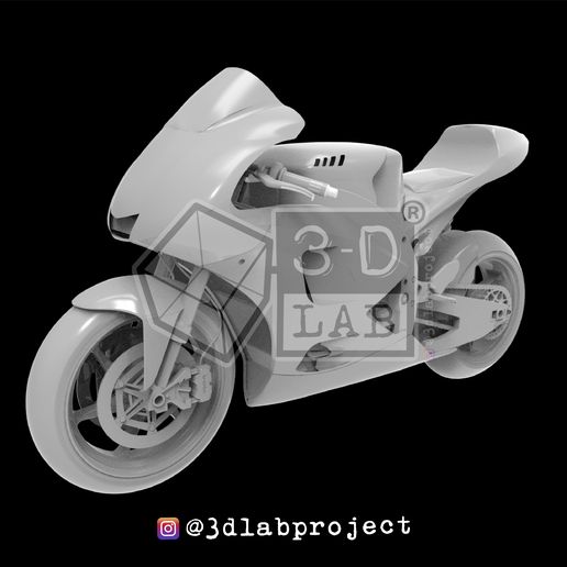 🏍️ YZFM1- Prototype・ STL File for ・Cults