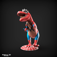 8.png Spiderman - T-rex