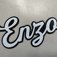 Enzo-1-2.jpg First name "Enzo" (2 colors)