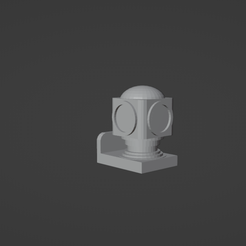 marker-lamp.png STL file HO Scale Steam Locomotive Marker Lamp・Template to download and 3D print