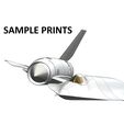 SAMPLE PRINTS @& SR-71A BLACKBIRD (--SAMPLE PRINT--)