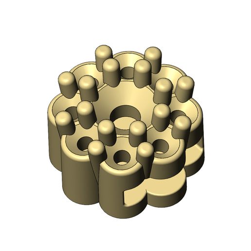 Cluster-V2-Bubble-bracelet-slider-04.jpg Archivo STL Pulsera de racimo de diamantes de burbuja redonda modelo de impresión 3D・Diseño imprimible en 3D para descargar, RachidSW