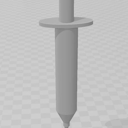 Syringe 3D model