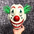 737539EB-7174-4921-BBAF-F6AD18266DF1.jpeg CLOWN MASK 2019 - Joker Mask 2019 With Hair from Joker movie 2019 scale 1:1 For cosplay