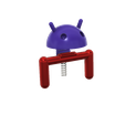 8.png Anandroid with a mechanical mechanism for moving the hands and head