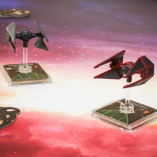 ⭐ Star Wars Tie Interceptor (X-Wing compatible)・ STL File for 3D