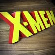 IMG_7557.jpg Classic X-Men Comic Logo | Free-standing 3D X-MEN logo