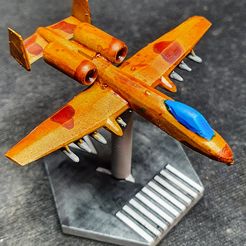 20220425_013549-01.jpeg Free STL file a10-Warthog・3D printer model to download