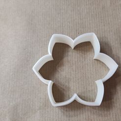 Kytka-1.jpg Fichier STL Coupeur de biscuits - Fleur・Modèle imprimable en 3D à télécharger