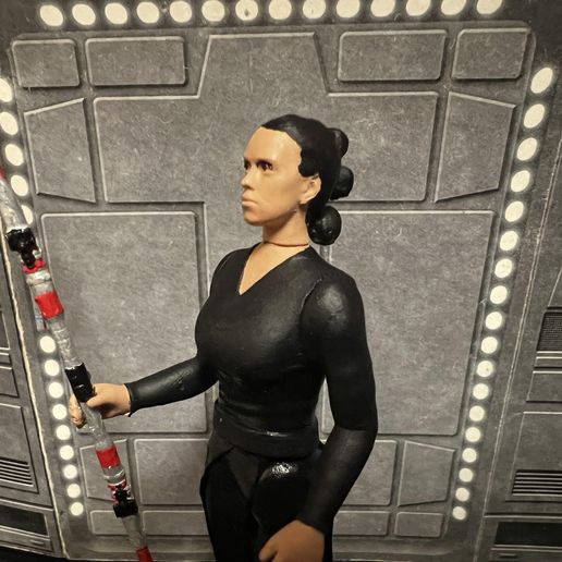 ⭐ STAR WARS DARSIDE REY, VINTAGE CUSTOM UNPRODUCED KENNER, HASBRO ...
