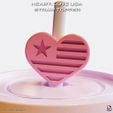 HEART-LOVE-USA1.jpg Love USA Flag Heart Straw Topper