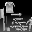 zbrush tpose capture.JPG Fichier 3D custom guard army for wargaming・Modèle pour imprimante 3D à télécharger