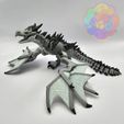 wyvern_02_wm2.jpg Wyvern - Flexi Articulated Dragon (print in place, no supports)