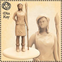 mage.jpg STL-Datei Magier・3D-druckbares Design zum Herunterladen