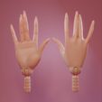 hand_2.jpg LONG NAIL HAND #2 FOR BARBIES/FR