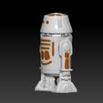 ScreenShot1222.jpg Star Wars The Mandalorian . R5-D4 droid .3D action figure .OBJ Kenner style.