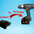 glowne.png Battery Adapter milwaukee to parkside
