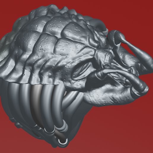 depredator ring 3D model