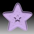 StarDonutWithHole-VACUUM-PIECE.jpg STAR DONUT WITH HOLE BATH BOMB MOLD