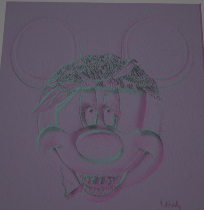 image_2022-06-09_121924216.png STL file Stoner Mouse -Paint it your self wall art- 3d printer・3D printable model to download, zignut