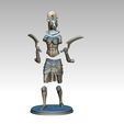 sekhmet3.jpg Statue model of Sekhmet Egyptian Godess 3D print model