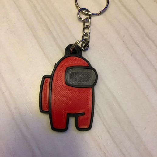 Among Us Rojo.jpg Keyrings Among Us
