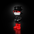 2.png Файл STL МИККИ МАУС X КРАСНЫЕ САПОГИ・Дизайн для загрузки и 3D-печати