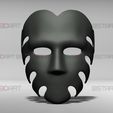 001a.jpg Squid Game Mask - The Waiter No29 Mask - 3D print model