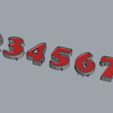 1.jpg NUMBERS FOR CANDY BAR / BIRTHDAY PARTY