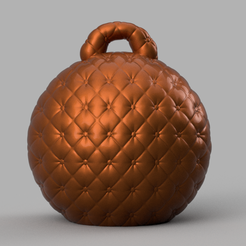 34 rendu 1 .png Fichier STL Boule de noel・Design à télécharger et à imprimer en 3D