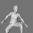 5.jpg Decorative Man Sculpture 3D model