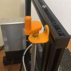 IMG_6649.JPG Free STL file Ender3 Z-Axis Simple Knob・3D printing model to download
