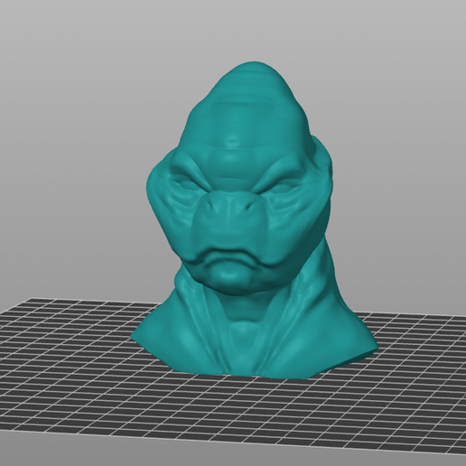 CASKADAG BUST 3D model