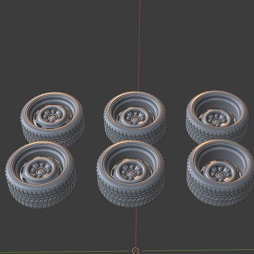 E1.jpg 3D file KC STEEL WHEEL SET 3 offsets front and rear・3D print object to download, BlackBox