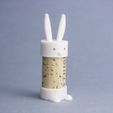 IMG_9530_kopia.jpg STL-Datei Cork Pals: Mr. Rabbit kostenlos・3D-druckbare Vorlage zum herunterladen