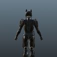 3.jpg STL file Shadow - Wolf Warrior v2.0 (single piece Action Figure)・3D printing template to download