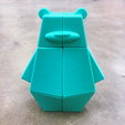 OZO.png Free STL file Ozo 1x2x3 Puzzle Ours・3D printing model to download