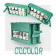 resize-cocolor-cover.jpg STL file COCOLOR - ingenious solution for your acrylic colors・3D printable design to download