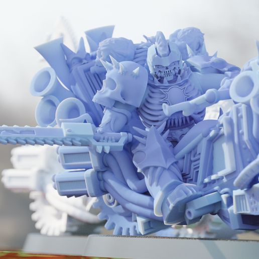 the-harvesters-grim-hounds-chaos-biker-3d-model-stl-26.jpg The Harvesters - Grim Hounds - Bikers